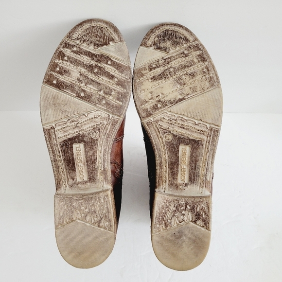 New Josef Seibel Sienna 80 Womens Smart Chelsea Boots In Brown Size 8-8,5 - Picture 7 of 8